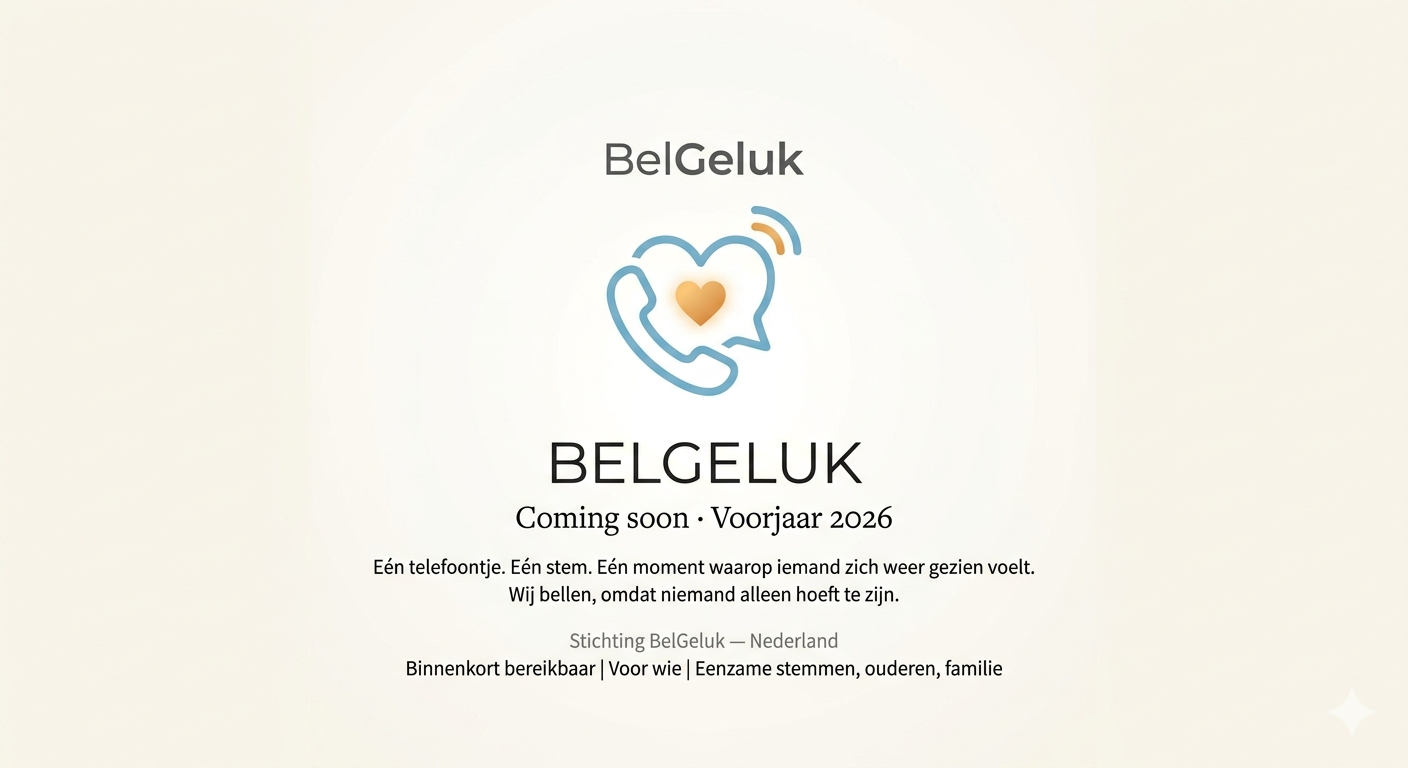 BelGeluk Coming Soon